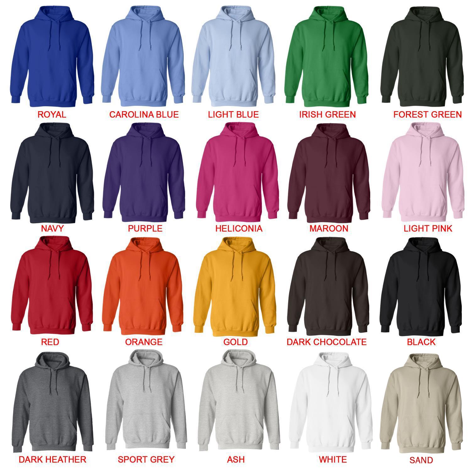 hoodie color chart - Gravity Falls Shop
